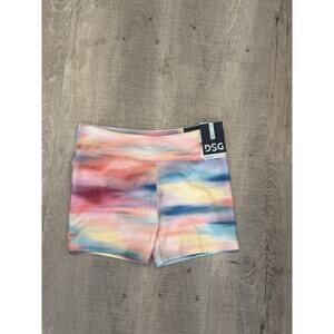 DSG Girls’ XL 3” Momentum Shortie Shorts Sparkling Aura Tie-Dye NWT $18